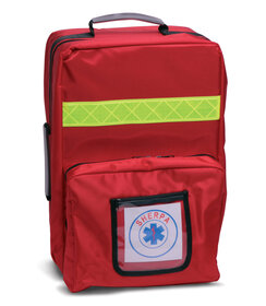 Sac à dos Sherpa rouge, vide