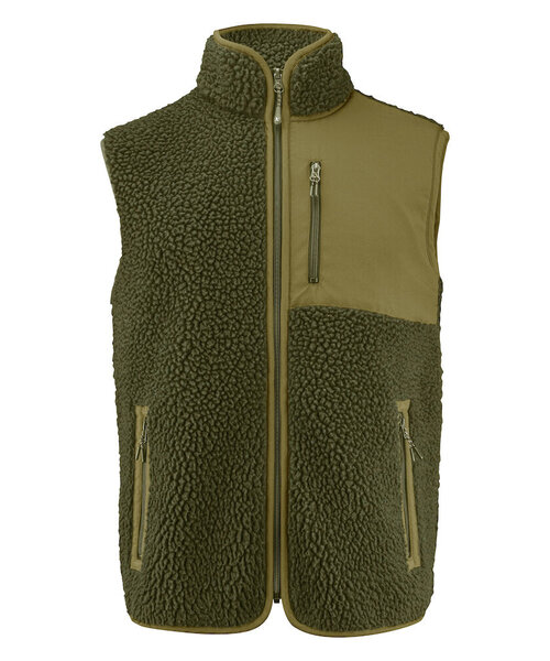 James Harvest Sportswear Gilet sans manches en polaire James Harvest Kingsley pour hommes