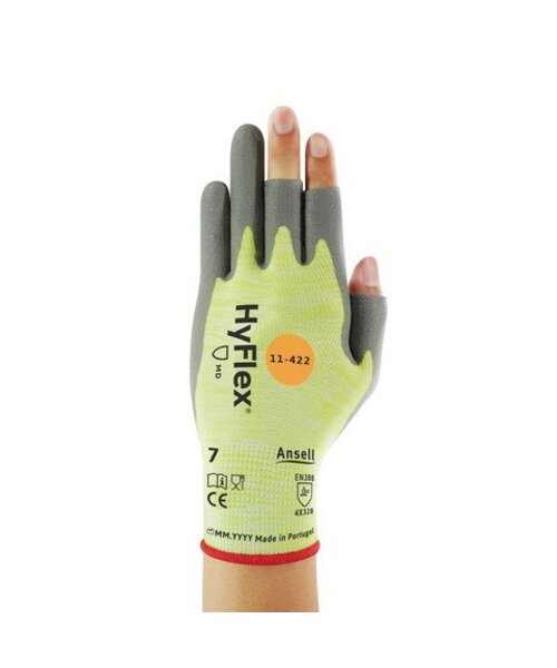 Ansell Gant résistant aux coupures Ansell Hyflex 11-422 - jaune/gris