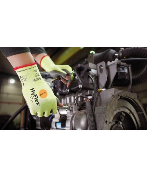 Ansell Gant résistant aux coupures Ansell Hyflex 11-422 - jaune/gris