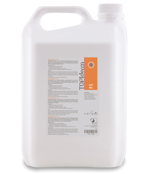 Topiderm  Gel chaud, 5 litres