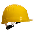 Portwest Casque de sécurité Expertline (bouton rotatif), jaune