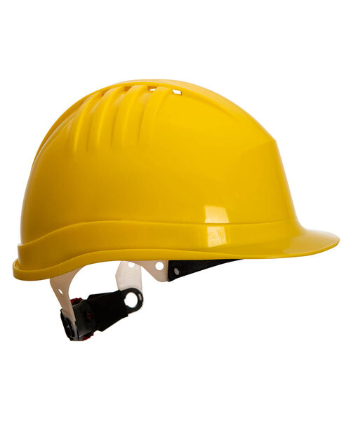 Portwest Casque de sécurité Expertline (bouton rotatif), jaune