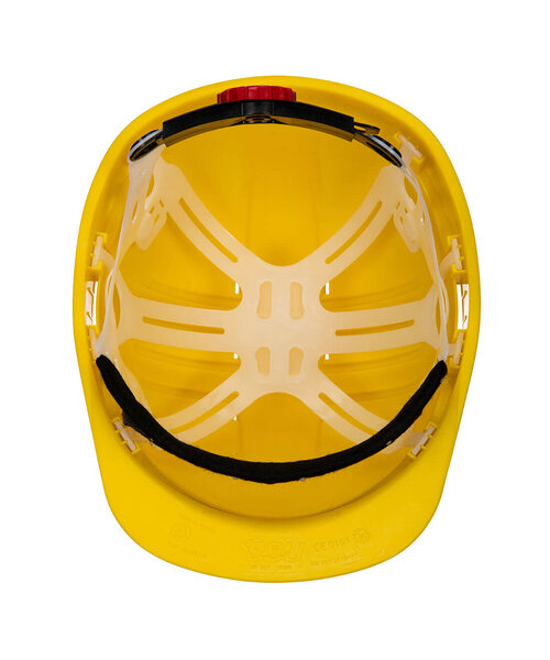 Portwest Casque de sécurité Expertline (bouton rotatif), jaune