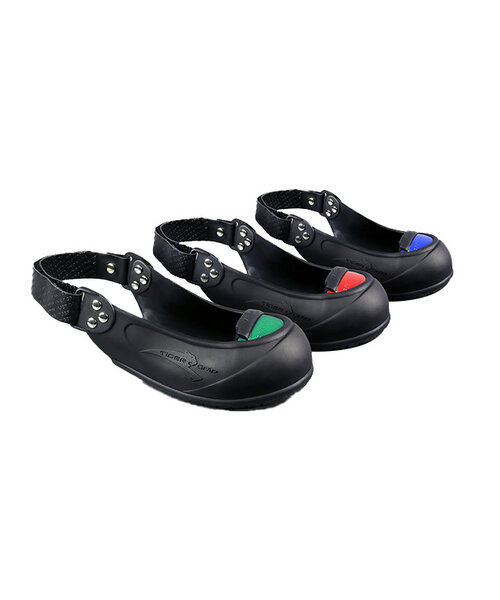 Safety Jogger  Tiger Grip Visitor - Couvre-chaussures avec embout de sécurité - Noir avec code couleur