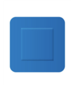 Detectaplast X-Ray pansement universel 38 x 38 mm (résistant à l'eau)