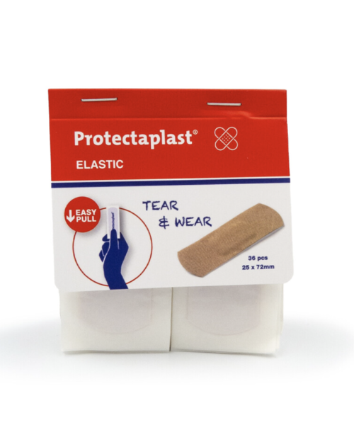 Protectaplast Protectaplast, pansement élastique résistant à l'usure, 25 x 72 mm, 36 pièces