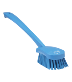 VIKAN brosse à main dure avec manche de 415 mm