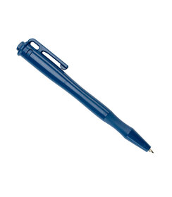 Detecteerbare pen, non-retractable, pocket clip + lanyard loop