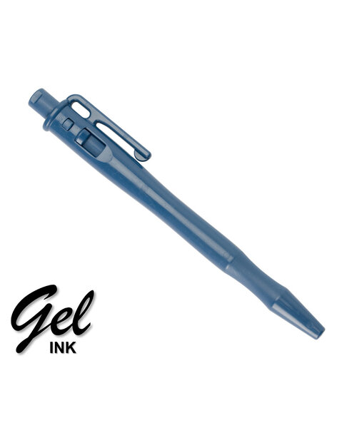Retreeva  Dectecteerbare pen met gel inkt, retractable,  pocket clip + lanyard loop