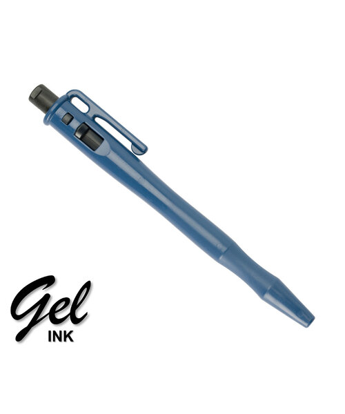 Retreeva  Stylo détectable à encre gel, rétractable, avec clip de poche et boucle pour cordon