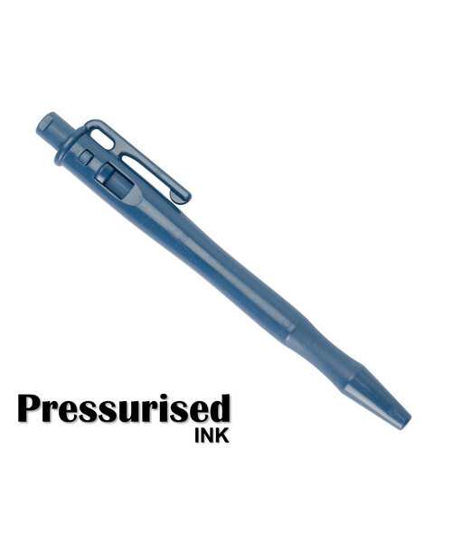 Retreeva  Stylo détectable à encre pressurisée, rétractable, avec clip de poche et boucle pour cordon