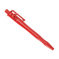 Retreeva  Stylo détectable, rétractable avec clip de poche et boucle pour cordon, rouge