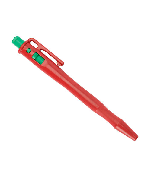 Retreeva  Stylo détectable, rétractable avec clip de poche et boucle pour cordon, rouge