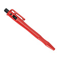 Retreeva  Stylo détectable, rétractable avec clip de poche et boucle pour cordon, rouge