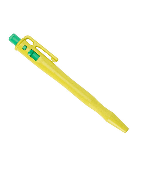 Retreeva  Stylo détectable, rétractable avec clip de poche et boucle pour cordon, jaune