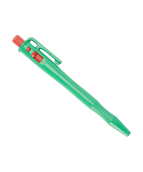 Retreeva  Stylo détectable, rétractable avec clip de poche et boucle pour cordon, vert