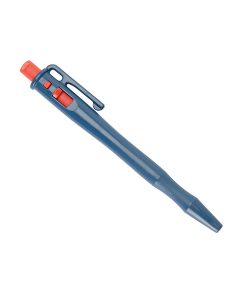 Retreeva  Stylo détectable, rétractable avec clip de poche et boucle pour cordon, bleu