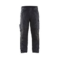 Blåkläder Blakläder 1495 pantalon de travail stretch, noir / modèle pour hommes