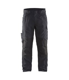 Blakläder 1495 pantalon de travail stretch, noir