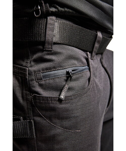 Blåkläder Blakläder 1495 pantalon de travail stretch, noir / modèle pour hommes