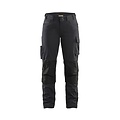 Blåkläder Blakläder 7195 pantalon de travail stretch, noir / modèle pour femmes