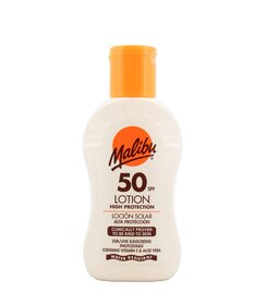 Crème solaire Malibu indice 50, 100 ml