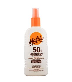Crème solaire Malibu indice 50, 200 ml