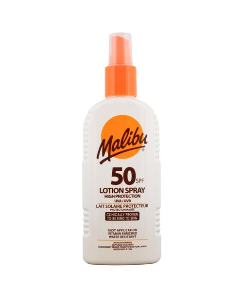 Malibu  Crème solaire Malibu indice 50, 200 ml