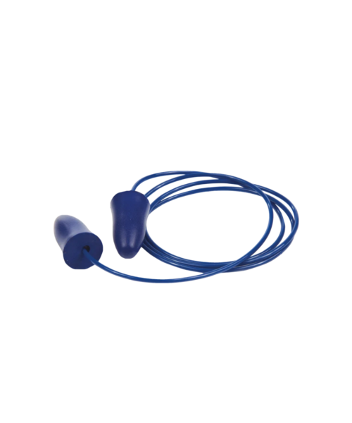 Skytec  Earplugs blauw met koord 34 dB