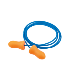 Earplugs oranje met blauwe koord 37 dB