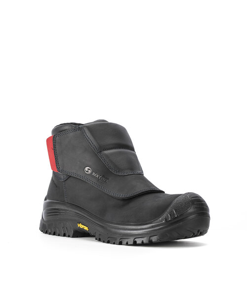 Sixton Chaussures de soudage Sixton Weld 2 S3, noir/rouge