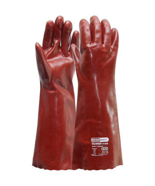 Oxxa Gant OXXA® Cleaner 17-045, PVC cat. 3 - rouge
