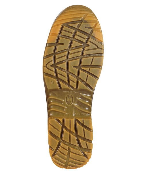 Sixton Bottes Sixton Moena en laine S3, couleur brun rouille