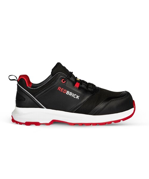 Redbrick  Redbrick Pulse Low S3, zwart/rood