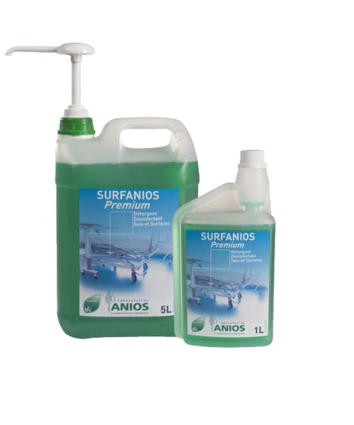 Anios  Surfanios Premium détergent/1L avec bouchon doseur