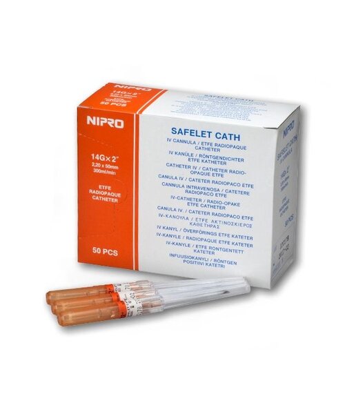 NIPRO  NIPRO catheter naalden 16G (grijs)
