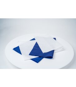 Wegwerp kussensloop, 42 x 45 cm blauw