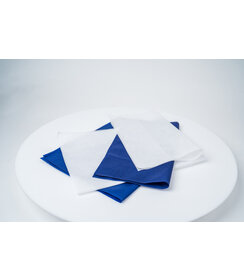 Wegwerp kussensloop, 42 x 65 cm blauw