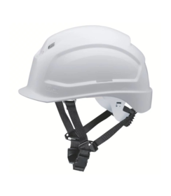 Casque de sécurité UVEX Pheos S-KR à visière courte, mentonnière