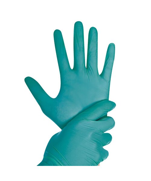 Walking  Gants en nitrile Nitrox Emerald sans poudre, verts