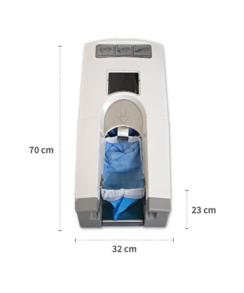 HygoStar Machine à enfiler les surchaussures « HYGOMAT CLASSIC CLIPLESS »