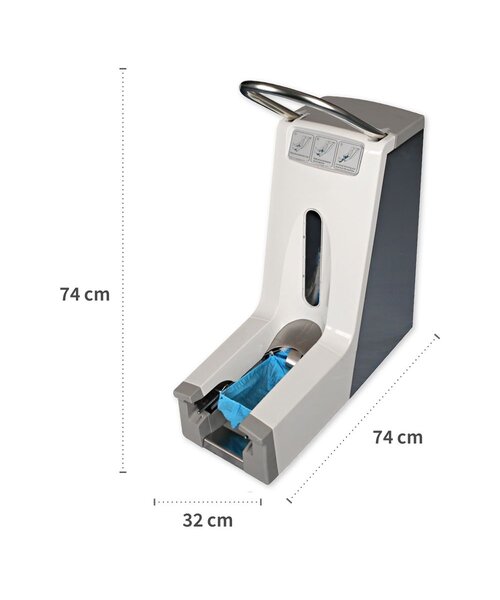 HygoStar Machine à enfiler les surchaussures « HYGOMAT COMFORT PLUS CLIPLESS »