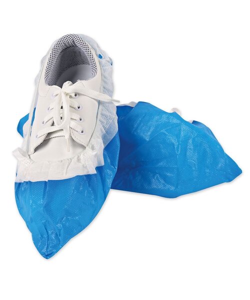 HygoStar Schoenovertrek PP/CPE blauw/ voor Hygomat Clipless
