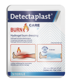 Burn gel dressing 20 x 20 cm