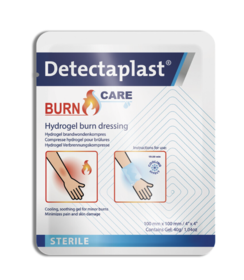 Burn gel dressing 10 x 10 cm
