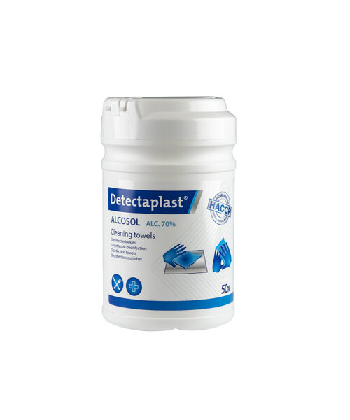 Detectaplast DETECTAPLAST Lingettes nettoyantes alcosol HACCP/ 50 feuilles