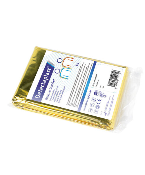 Detectaplast Isothermisch deken goud/zilver 160x210 cm
