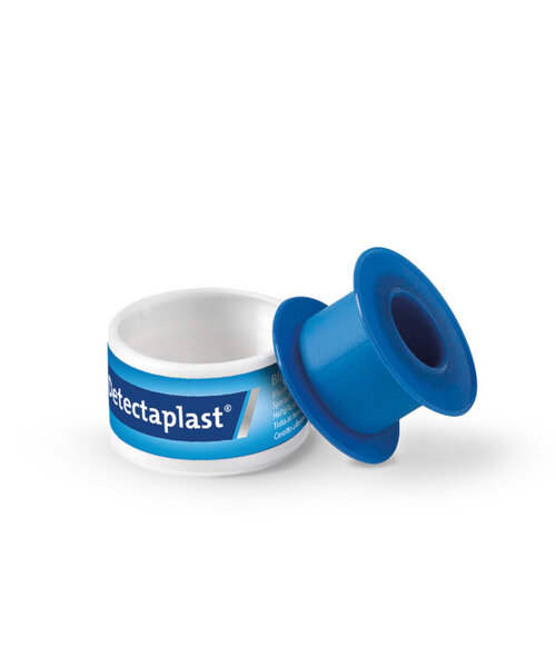 Detectaplast DETECTAPLAST hechtpleister op spoel met deksel 2,5cm x 5m