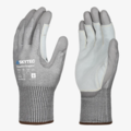 Skytec  Sapphire Tungsten snijbestendige PU handschoen met lederen palm